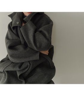 【ルシェル ブルー/LE CIEL BLEU】のフードダブルフェイスコート / Hooded Double-Face Coat 人気、トレンドファッション・服の通販 founy(ファニー) ファッション Fashion レディースファッション Fashion for Women アウター Coat / Outerwear Collection コート・ロングコート・ピーコート Long Coats, Peacoats & More バランス Balance, Style Balance フロント Front, Front Design メタル Metal, Metal Parts 人気 Popular, Best Seller 冬 Winter / This Winter 定番 Standard, Basic Item |ID:prp329100004720993