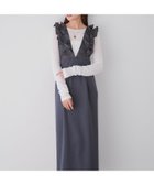 【ジャイロ/JAYRO】のフリルサスジャンスカ 人気、トレンドファッション・服の通販 founy(ファニー) ファッション Fashion レディースファッション Fashion for Women インナー Innerwear カーディガン Cardigan, Knitwear シューズ Shoes, Footwear ジャケット Jacket, Outerwear スニーカー Sneakers, Trainers スリット Slit, Slit Detail デコルテ Décolleté, Neckline なめらか Smooth, Silky Texture ハイネック High Neck, Mock Neck フラット Flat, Flat Shoes フリル Frill, Ruffle ボーダー Border, Stripe ポケット Pocket, Pocket Detail リラックス Relax, Relaxed Fit レース Lace, Lace Fabric ロング Long, Long-Length 冬 Winter / This Winter A/W・秋冬 Autumn/Winter エレガント 上品 Elegant thumbnail チャコール(06)|ID: prp329100004720994 ipo3291000000034116928