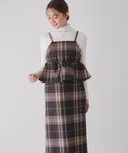 【ジャイロ/JAYRO】のチェック柄ペプラムワンピース 人気、トレンドファッション・服の通販 founy(ファニー) ファッション Fashion レディースファッション Fashion for Women ワンピース Dresses インナー Innerwear エレガント 上品 Elegant カーディガン Cardigan, Knitwear キャミソール Camisole, Spaghetti Strap Top シアー Sheer, See-Through ショート Short, Short Length スニーカー Sneakers, Trainers スリット Slit, Slit Detail タートルネック Turtleneck, High Neck ダウン Down, Puffer チェック Check, Plaid, Tartan デコルテ Décolleté, Neckline トレンド Trend, Trending Now ペプラム Peplum, Flared Hem ポケット Pocket, Pocket Detail ロング Long, Long-Length 楽ちん Easy Fit, Comfortable A/W・秋冬 Autumn/Winter おすすめ Recommended / Our Picks thumbnail ブラック系(02)|ID: prp329100004720997 ipo3291000000034116950