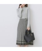 【インデックス/INDEX】の千鳥チェックバイカラーニットワンピース【洗濯機可・抗ピリング】 人気、トレンドファッション・服の通販 founy(ファニー) ファッション Fashion レディースファッション Fashion for Women ワンピース Dresses ニットワンピース Knit Dresses クラシカル Classical, Vintage-Inspired シンプル Simple, Minimal ジャカード／ジャガード Jacquard, Woven Pattern チェック Check, Plaid, Tartan トレンド Trend, Trending Now ハイネック High Neck, Mock Neck ポケット Pocket, Pocket Detail リボン Ribbon, Bow エレガント 上品 Elegant thumbnail サックスブルー|ID: prp329100004721002 ipo3291000000034116980