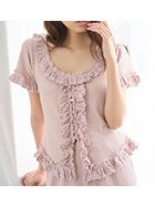 【スナイデル ホーム/SNIDEL HOME】のフリルレースカットプルオーバー 人気、トレンドファッション・服の通販 founy(ファニー) ファッション Fashion レディースファッション Fashion for Women トップス・カットソー Cut & Sew Tops カジュアルプルオーバー・ニットトップス Pullovers & Knit Tops / Casual Pullovers カットソー Cut and Sewn Top ショート Short, Short Length スマート Smart, Elegant フェミニン Feminine, Girly フリル Frill, Ruffle レース Lace, Lace Fabric ロング Long, Long-Length 半袖 Short Sleeve, Half Sleeve thumbnail PBEG[036]|ID: prp329100004721028 ipo3291000000034353535