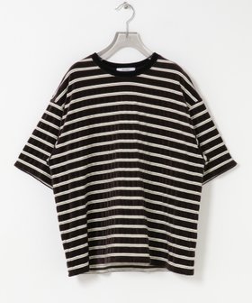 【アーバンリサーチ/URBAN RESEARCH】のベロアボーダーカットソー 人気、トレンドファッション・服の通販 founy(ファニー) ファッション Fashion レディースファッション Fashion for Women トップス・カットソー Cut & Sew Tops カットソー・ベーシックTシャツ Cut-and-Sewn Tops / Stretch Tees & Basics ベロアトップス Velour Tops / Velvet-Look Items 2025年 2025 2025-2026秋冬・A/W Autumn/Winter 2025–26 AW25–26 冬 Winter / This Winter おすすめ Recommended / Our Picks カットソー Cut and Sewn Top シンプル Simple, Minimal スリーブ Sleeve, Long Sleeve / Short Sleeve ハーフ Half, Half-Length ベロア Velour, Soft Velvet ボーダー Border, Stripe エレガント 上品 Elegant 無地 Plain, Solid Color A/W・秋冬 Autumn/Winter |ID:prp329100004721038