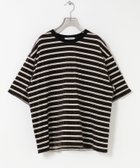 【アーバンリサーチ/URBAN RESEARCH】のベロアボーダーカットソー 人気、トレンドファッション・服の通販 founy(ファニー) ファッション Fashion レディースファッション Fashion for Women トップス・カットソー Cut & Sew Tops カットソー・ベーシックTシャツ Cut-and-Sewn Tops / Stretch Tees & Basics ベロアトップス Velour Tops / Velvet-Look Items 2025年 2025 2025-2026秋冬・A/W Autumn/Winter 2025–26 AW25–26 冬 Winter / This Winter おすすめ Recommended / Our Picks カットソー Cut and Sewn Top シンプル Simple, Minimal スリーブ Sleeve, Long Sleeve / Short Sleeve ハーフ Half, Half-Length ベロア Velour, Soft Velvet ボーダー Border, Stripe エレガント 上品 Elegant 無地 Plain, Solid Color A/W・秋冬 Autumn/Winter thumbnail DARK BROWN|ID: prp329100004721038 ipo3291000000034117274