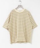【アーバンリサーチ/URBAN RESEARCH】のベロアボーダーカットソー 人気、トレンドファッション・服の通販 founy(ファニー) ファッション Fashion レディースファッション Fashion for Women トップス・カットソー Cut & Sew Tops カットソー・ベーシックTシャツ Cut-and-Sewn Tops / Stretch Tees & Basics ベロアトップス Velour Tops / Velvet-Look Items 2025年 2025 2025-2026秋冬・A/W Autumn/Winter 2025–26 AW25–26 冬 Winter / This Winter おすすめ Recommended / Our Picks カットソー Cut and Sewn Top シンプル Simple, Minimal スリーブ Sleeve, Long Sleeve / Short Sleeve ハーフ Half, Half-Length ベロア Velour, Soft Velvet ボーダー Border, Stripe エレガント 上品 Elegant 無地 Plain, Solid Color A/W・秋冬 Autumn/Winter thumbnail BEIGE|ID: prp329100004721038 ipo3291000000034117275