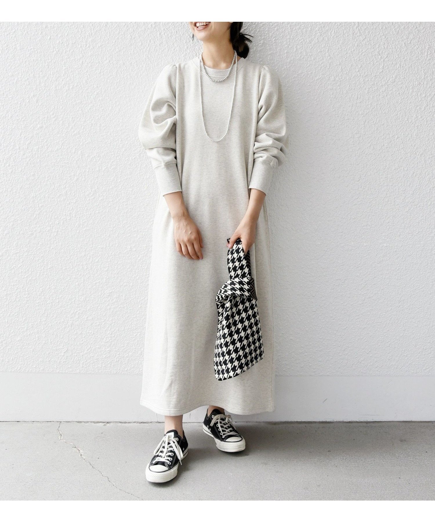 【シップス フォー ウィメン/SHIPS】の【WEB限定】SHIPS any USAコットン 裏起毛 パフ スリーブ ワンピース 2 インテリア・キッズ・メンズ・レディースファッション・服の通販 founy(ファニー) ファッション Fashion レディースファッション Fashion for Women ワンピース Dresses シューズ Shoes, Footwear ショート Short, Short Length スニーカー Sneakers, Trainers スリーブ Sleeve, Long Sleeve / Short Sleeve バレエ Ballet, Ballet Style ベスト Vest, Waistcoat ロング Long, Long-Length A/W・秋冬 Autumn/Winter おすすめ Recommended / Our Picks ナチュラル|ID: prp329100004721042 ipo3291000000034830056