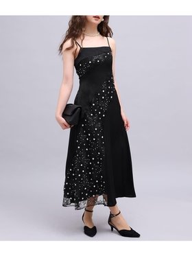 【ラシュッド/LASUD】のフラワーレース×パールキャミワンピース 人気、トレンドファッション・服の通販 founy(ファニー) ファッション Fashion レディースファッション Fashion for Women ワンピース Dresses キャミソールワンピース Camisole Dresses インナー Innerwear ドレス Dress, One-Piece パール Pearl, Pearl Accent フラワー Flower, Floral フレア Flare, Flared レース Lace, Lace Fabric エレガント 上品 Elegant 羽織 Haori, Light Jacket |ID:prp329100004721078