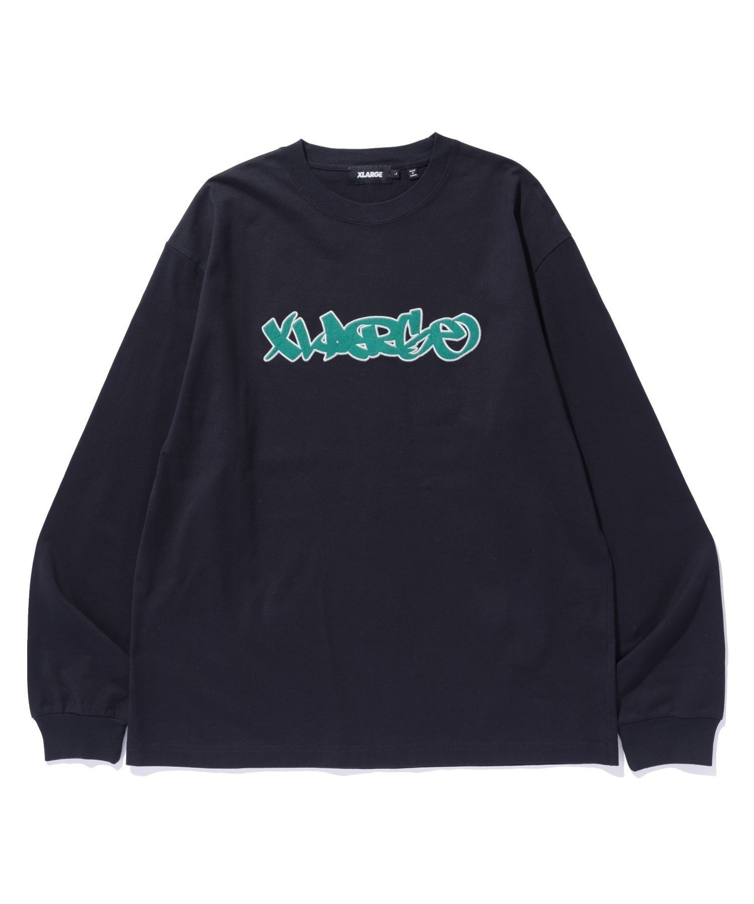 【エクストララージ/XLARGE】のXL TAGGING L/S TEE 【XLARGE】 インテリア・キッズ・メンズ・レディースファッション・服の通販 founy(ファニー) 　ファッション　Fashion　レディースファッション　Fashion for Women　グラフィック　Graphic, Graphic Design　フェルト　Felt, Felt Fabric　フロント　Front, Front Design　プリント　Print, Printed Pattern　ベーシック　Basic, Essential　長袖　Long Sleeve, Full Sleeve　BLACK|ID: prp329100004721143 ipo3291000000035006387