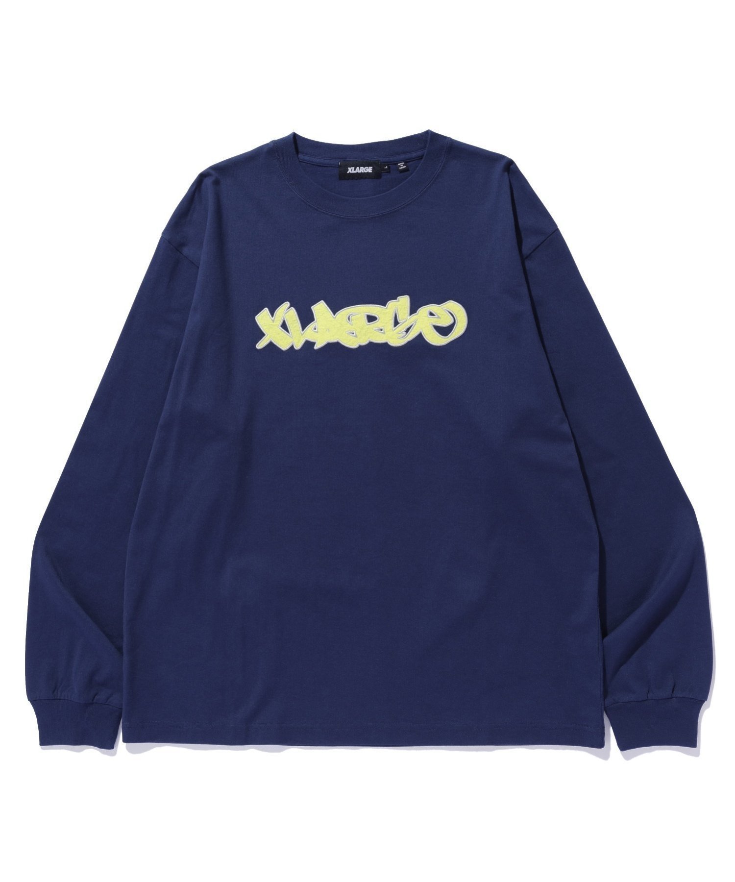 【エクストララージ/XLARGE】のXL TAGGING L/S TEE 【XLARGE】 インテリア・キッズ・メンズ・レディースファッション・服の通販 founy(ファニー) 　ファッション　Fashion　レディースファッション　Fashion for Women　グラフィック　Graphic, Graphic Design　フェルト　Felt, Felt Fabric　フロント　Front, Front Design　プリント　Print, Printed Pattern　ベーシック　Basic, Essential　長袖　Long Sleeve, Full Sleeve　NAVY|ID: prp329100004721143 ipo3291000000035006388