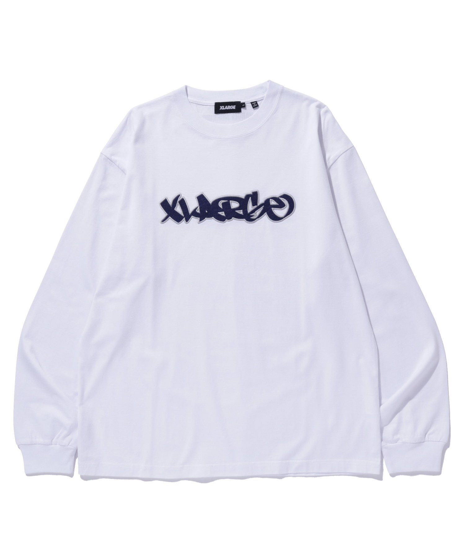 【エクストララージ/XLARGE】のXL TAGGING L/S TEE 【XLARGE】 インテリア・キッズ・メンズ・レディースファッション・服の通販 founy(ファニー) 　ファッション　Fashion　レディースファッション　Fashion for Women　グラフィック　Graphic, Graphic Design　フェルト　Felt, Felt Fabric　フロント　Front, Front Design　プリント　Print, Printed Pattern　ベーシック　Basic, Essential　長袖　Long Sleeve, Full Sleeve　WHITE|ID: prp329100004721143 ipo3291000000035006389