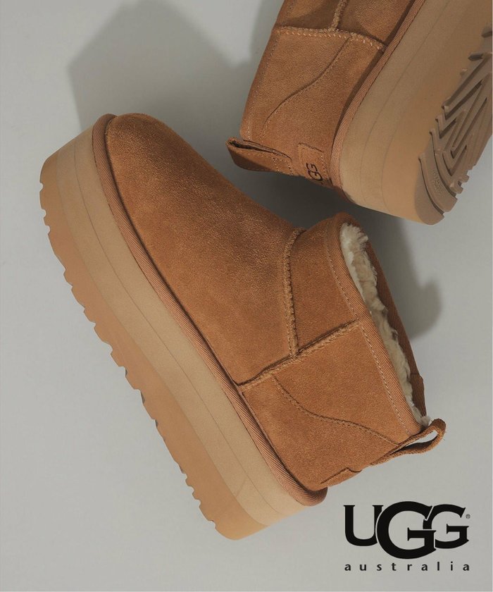 【ビームス ウイメン/BEAMS】の【アグ/厚底/ムートンブーツ/25AW】UGG / Women s Classic Ultra Mini Platform クラシック ウルトラ ミニ プラットフォーム インテリア・キッズ・メンズ・レディースファッション・服の通販 founy(ファニー) https://founy.com/ ファッション Fashion レディースファッション Fashion for Women 厚底 Platform Shoes クッション Cushion, Throw Pillow クラシック Classic, Timeless Style シンプル Simple, Minimal トレンド Trend, Trending Now バランス Balance, Style Balance 別注 Limited Edition, Custom Order ミニスカート Mini Skirt, Short Skirt ラグジュアリー Luxury, Elegant おすすめ Recommended / Our Picks 2025年 2025 2025-2026秋冬・A/W Autumn/Winter 2025–26 AW25–26 |ID: prp329100004721163 ipo3291000000034118686