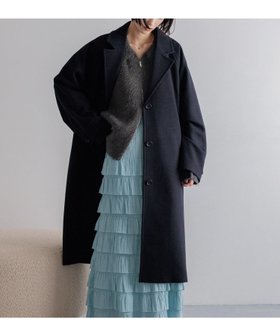 【ローリーズファーム/LOWRYS FARM】 ウールライクチェスターコート人気、トレンドファッション・服の通販 founy(ファニー) ファッション Fashion レディースファッション Fashion for Women アウター Coat / Outerwear Collection コート・ロングコート・ピーコート Long Coats, Peacoats & More チェスターコート・ロング丈アウター Chester Coats / Chesterfield Long Coats アクセサリー Fashion Accessories ウォーム Warm Fabric シンプル Simple, Minimal チェスター Chester, Chester Coat フロント Front, Front Design マフラー Scarf, Muffler |ID:prp329100004721177