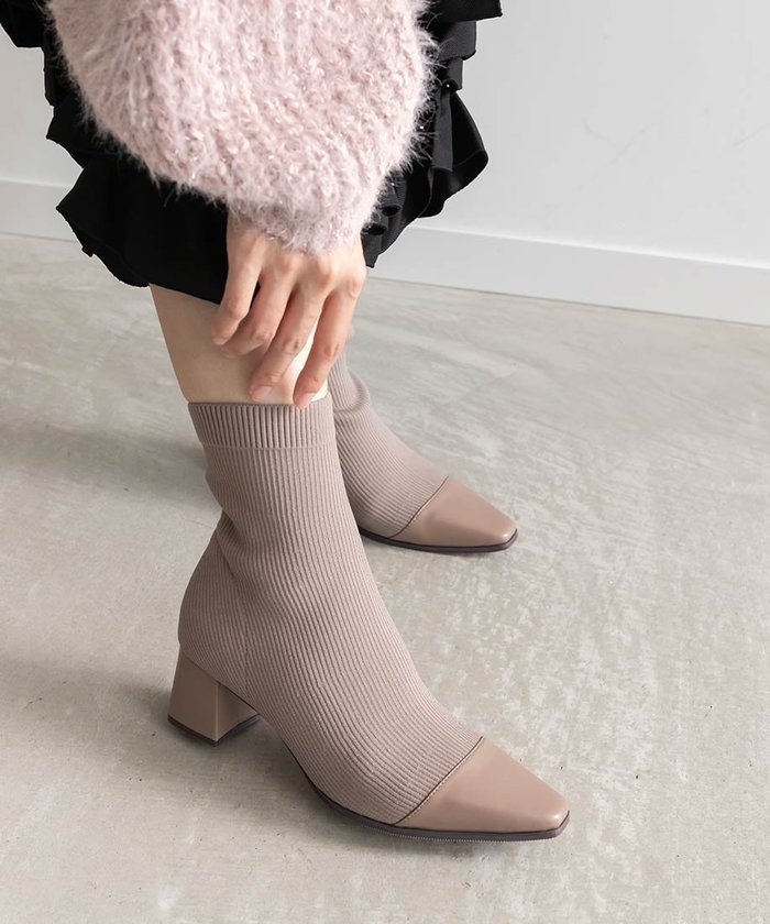 【ランダ/RANDA】の【SUSTAINABLE】ベーシックニットブーツ インテリア・キッズ・メンズ・レディースファッション・服の通販 founy(ファニー) https://founy.com/ ファッション Fashion レディースファッション Fashion for Women クッション Cushion, Throw Pillow ショート Short, Short Length シンプル Simple, Minimal ストレッチ Stretch, Stretchy Fabric タイツ Tights, Legwear フィット Fit, Slim Fit ベーシック Basic, Essential |ID: prp329100004721178 ipo3291000000034118877