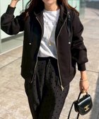 【スタイルドア/STYLEDOOR】のダンボールジップアップパーカー ブラック|ID: prp329100004721208 ipo3291000000034245059