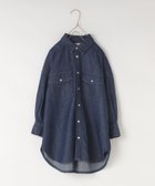 【ローリーズファーム/LOWRYS FARM / KIDS】のデニムシャツワンピース ワンウォッシュ|ID: prp329100004721243 ipo3291000000034119691