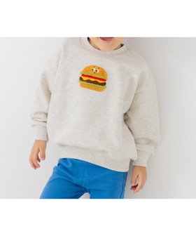 【チルツー/chil2 / KIDS】の綿100% サガラ刺繍裏毛トレーナー 人気、トレンドファッション・服の通販 founy(ファニー) ファッション Fashion キッズファッション Fashion for Kids イラスト Illustration トレーナー Sweatshirt, Trainer モチーフ Motif, Design Theme |ID:prp329100004721245