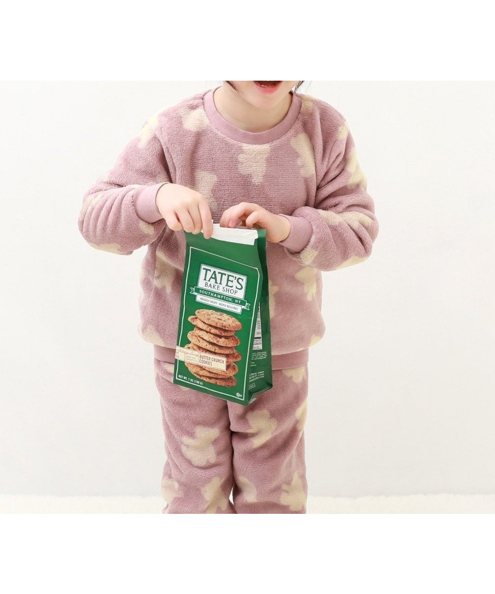 【デビロック/devirock / KIDS】のガールズ もこもこフリース パジャマ 長袖パジャマ ルームウェア 長袖 25AW インテリア・キッズ・メンズ・レディースファッション・服の通販 founy(ファニー) 　ファッション　Fashion　キッズファッション　Fashion for Kids　長袖　Long Sleeve, Full Sleeve　パジャマ　Pajamas, Sleepwear　おすすめ　Recommended / Our Picks　2025年　2025　2025-2026秋冬・A/W　Autumn/Winter 2025–26 AW25–26　003-クマ-ピンクベージュ|ID: prp329100004721253 ipo3291000000034119783