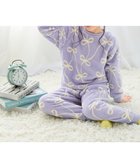 【デビロック/devirock / KIDS】のガールズ もこもこフリース パジャマ 長袖パジャマ ルームウェア 長袖 25AW 009-リボン-Gブルー|ID: prp329100004721253 ipo3291000000034119792