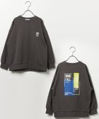 【グローバルワーク/GLOBAL WORK / KIDS】のヘビロテスウェットプリント長袖/キッズ/579709 チャコール18|ID: prp329100004721263 ipo3291000000034119956