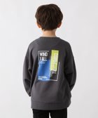 【グローバルワーク/GLOBAL WORK / KIDS】のヘビロテスウェットプリント長袖/キッズ/579709 チャコール18|ID: prp329100004721263 ipo3291000000034305457