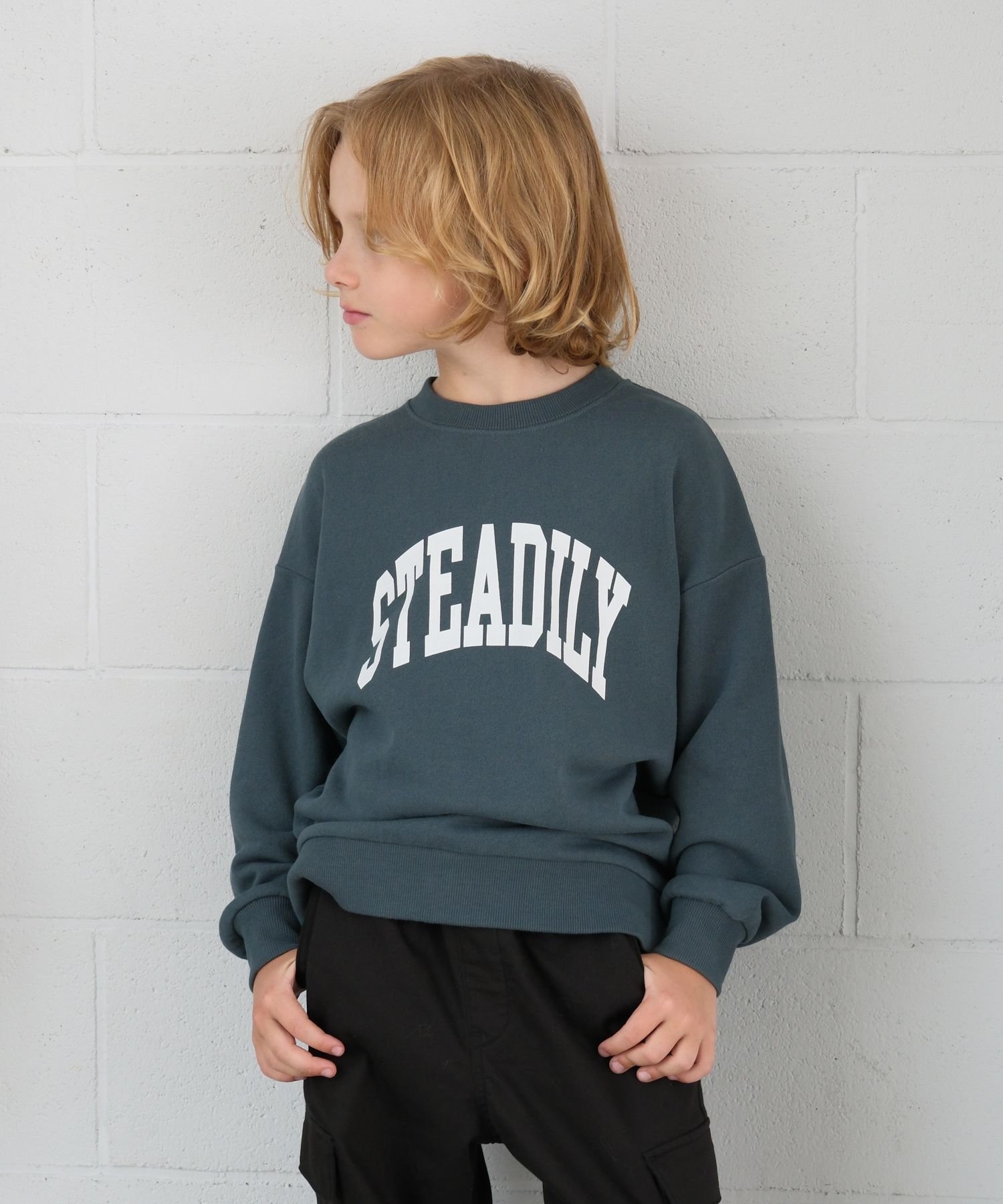 【グローバルワーク/GLOBAL WORK / KIDS】のヘビロテスウェットプリント長袖/キッズ/579709 人気、トレンドファッション・服の通販 founy(ファニー) 　ファッション　Fashion　キッズファッション　Fashion for Kids　プリント　Print, Printed Pattern　ワンポイント　One Point, Statement Accent　長袖　Long Sleeve, Full Sleeve　 other-1|ID: prp329100004721263 ipo3291000000034720931