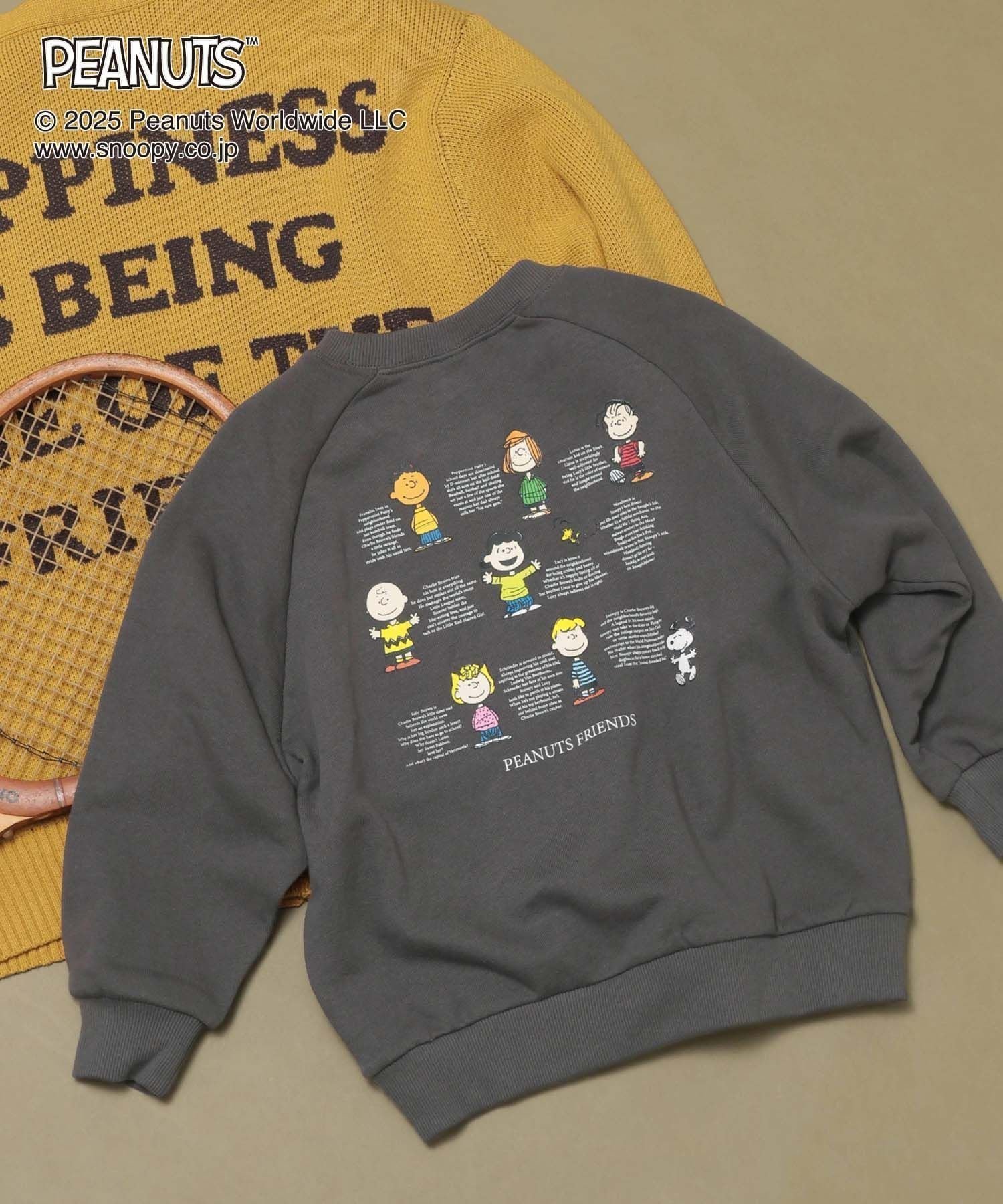 【グローバルワーク/GLOBAL WORK / KIDS】のPEANUTS/スウェット/キッズ/593417 インテリア・キッズ・メンズ・レディースファッション・服の通販 founy(ファニー) 　ファッション　Fashion　キッズファッション　Fashion for Kids　インナー　Innerwear　スウェット / スエット　Sweatshirt, Sweatwear　プリント　Print, Printed Pattern　スミクロ/集合19|ID: prp329100004721264 ipo3291000000034119972