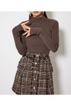 【リエンダ/rienda】のサムホール付きウォッシャブルハイネックニットトップス 人気、トレンドファッション・服の通販 founy(ファニー) ファッション Fashion レディースファッション Fashion for Women トップス・カットソー Cut & Sew Tops ニット Knit Tops & Sweaters コンパクト Compact, Small Size ハイネック High Neck, Mock Neck ベーシック Basic, Essential 再入荷 Restock / Back in Stock thumbnail BRN|ID: prp329100004721340 ipo3291000000034622743