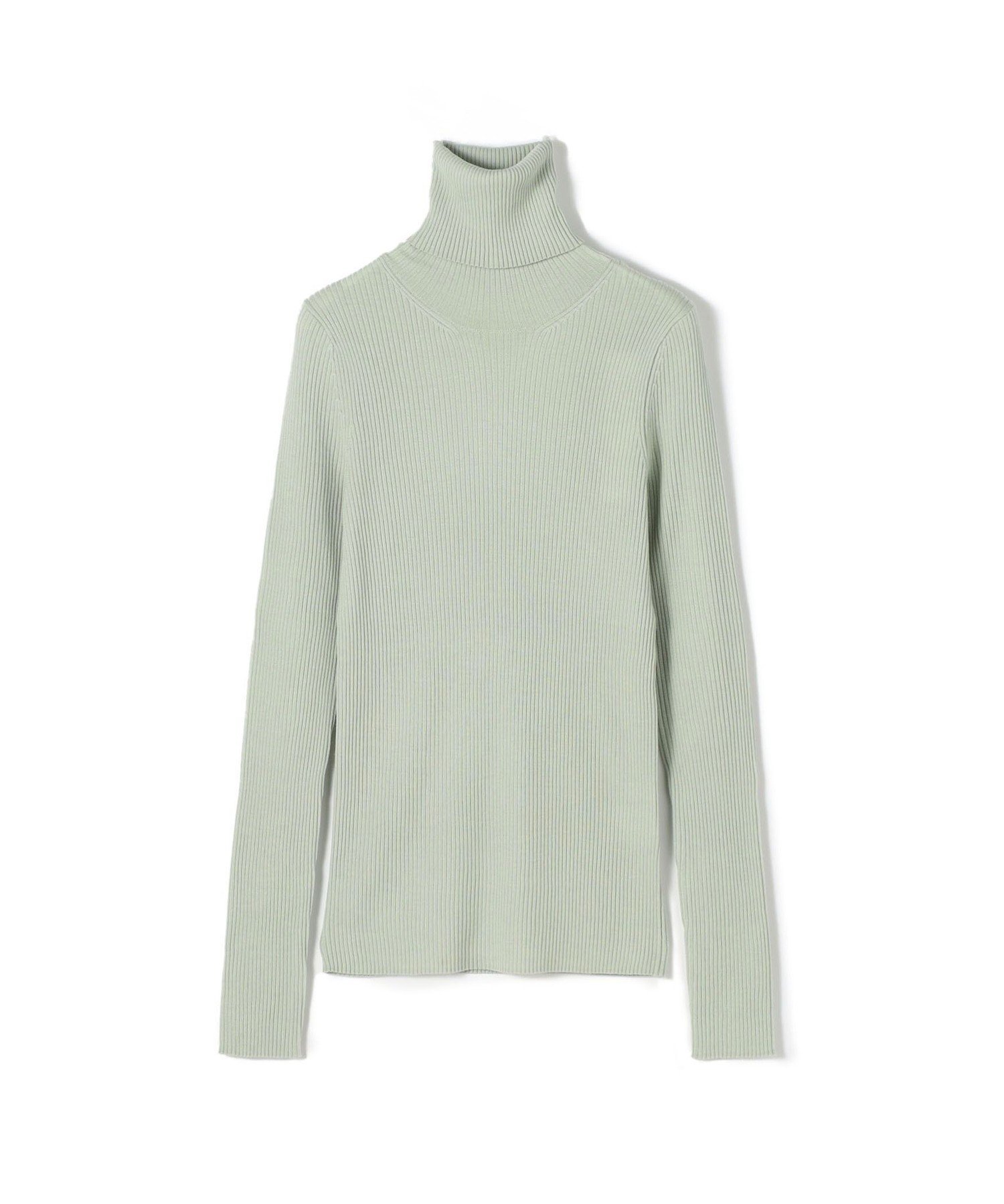 【トゥモローランド/TOMORROWLAND】のプルミエールウールリブ タートルネックプルオーバー インテリア・キッズ・メンズ・レディースファッション・服の通販 founy(ファニー) 　ファッション　Fashion　レディースファッション　Fashion for Women　トップス・カットソー　Cut & Sew Tops　カジュアルプルオーバー・ニットトップス　Pullovers & Knit Tops / Casual Pullovers　タートルネック・ハイネックトップス　Turtlenecks & High-Neck Tops　インナー　Innerwear　コンパクト　Compact, Small Size　スリーブ　Sleeve, Long Sleeve / Short Sleeve　タートルネック　Turtleneck, High Neck　ベーシック　Basic, Essential　定番　Standard, Basic Item　53 ライトグリーン|ID: prp329100004721343 ipo3291000000034780433