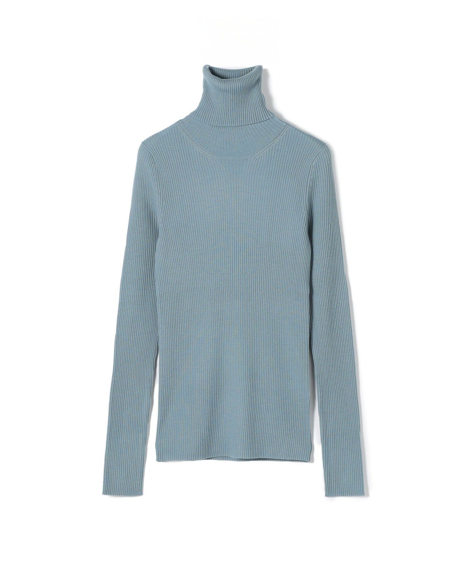 【トゥモローランド/TOMORROWLAND】のプルミエールウールリブ タートルネックプルオーバー インテリア・キッズ・メンズ・レディースファッション・服の通販 founy(ファニー) 　ファッション　Fashion　レディースファッション　Fashion for Women　トップス・カットソー　Cut & Sew Tops　カジュアルプルオーバー・ニットトップス　Pullovers & Knit Tops / Casual Pullovers　タートルネック・ハイネックトップス　Turtlenecks & High-Neck Tops　インナー　Innerwear　コンパクト　Compact, Small Size　スリーブ　Sleeve, Long Sleeve / Short Sleeve　タートルネック　Turtleneck, High Neck　ベーシック　Basic, Essential　定番　Standard, Basic Item　63 ライトブルー|ID: prp329100004721343 ipo3291000000034780437