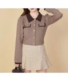 【ナイスクラップ/NICE CLAUP】の金ボタン配色衿ニット 人気、トレンドファッション・服の通販 founy(ファニー) ファッション Fashion レディースファッション Fashion for Women トップス・カットソー Cut & Sew Tops ニット Knit Tops & Sweaters 2025年 2025 2025-2026秋冬・A/W Autumn/Winter 2025–26 AW25–26 おすすめ Recommended / Our Picks クラシカル Classical, Vintage-Inspired デニム Denim, Jeans Material フィット Fit, Slim Fit フレア Flare, Flared ボトム Bottoms, Lower Wear 長袖 Long Sleeve, Full Sleeve thumbnail モカ|ID: prp329100004721377 ipo3291000000034624604