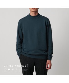【ユナイテッドアローズ/UNITED ARROWS / MEN】のモックネックニット UA COZY ウォッシャブル 人気、トレンドファッション・服の通販 founy(ファニー) ファッション Fashion メンズファッション Fashion for Men インナー Innerwear ウォッシャブル Machine Washable 洗える Machine Washable スタンダード Standard, Basic ストレッチ Stretch, Stretchy Fabric セットアップ Set-Up, Coordinated Outfit バランス Balance, Style Balance ポロシャツ Polo Shirt, Collared Tee リラックス Relax, Relaxed Fit おすすめ Recommended / Our Picks エレガント 上品 Elegant ビジネス 仕事 通勤 Business / Work / Commuting |ID:prp329100004721382