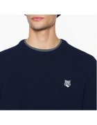 【メゾン キツネ/MAISON KITSUNE / MEN】のFOX HEAD LAMBSWOOL COMFORT JUMPER 人気、トレンドファッション・服の通販 founy(ファニー) ファッション Fashion メンズファッション Fashion for Men 冬 Winter / This Winter セーター Sweater, Knitwear パッチ Patch, Appliqué フレンチ French, French Style エレガント 上品 Elegant 無地 Plain, Solid Color A/W・秋冬 Autumn/Winter 長袖 Long Sleeve, Full Sleeve thumbnail CLASSIC NAVY|ID: prp329100004721409 ipo3291000000034227792
