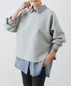 【ビアズリー/BEARDSLEY】のダンボールサークルプルオーバー 人気、トレンドファッション・服の通販 founy(ファニー) ファッション Fashion レディースファッション Fashion for Women トップス・カットソー Cut & Sew Tops カジュアルプルオーバー・ニットトップス Pullovers & Knit Tops / Casual Pullovers カットソー Cut and Sewn Top ストレッチ Stretch, Stretchy Fabric なめらか Smooth, Silky Texture ラウンド Round, Round Neck 再入荷 Restock / Back in Stock おすすめ Recommended / Our Picks thumbnail グレー|ID: prp329100004721416 ipo3291000000034814083