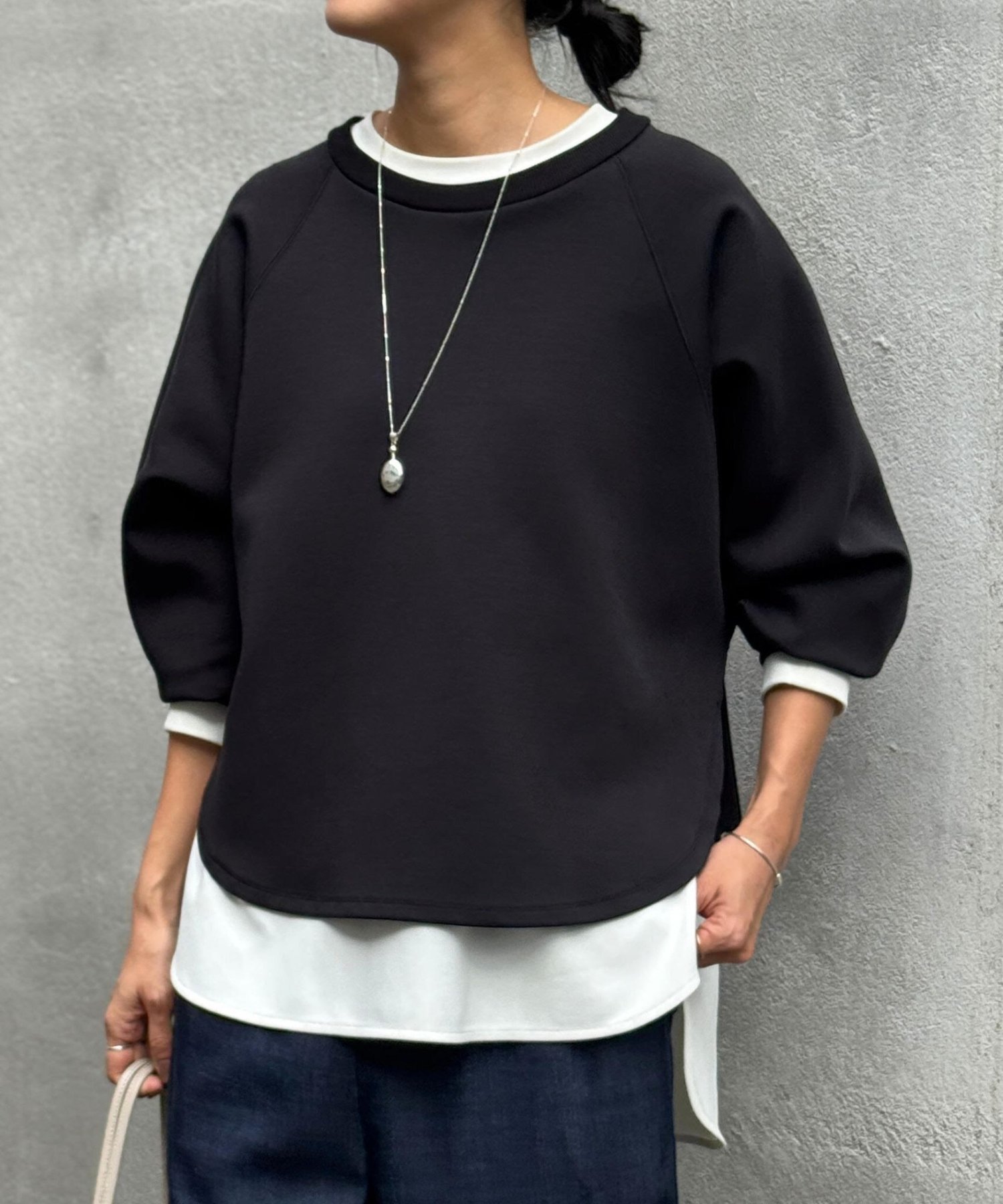 【ビアズリー/BEARDSLEY】のダンボールサークルプルオーバー インテリア・キッズ・メンズ・レディースファッション・服の通販 founy(ファニー) ファッション Fashion レディースファッション Fashion for Women トップス・カットソー Cut & Sew Tops カジュアルプルオーバー・ニットトップス Pullovers & Knit Tops / Casual Pullovers カットソー Cut and Sewn Top ストレッチ Stretch, Stretchy Fabric なめらか Smooth, Silky Texture ラウンド Round, Round Neck 再入荷 Restock / Back in Stock おすすめ Recommended / Our Picks ブラック|ID: prp329100004721416 ipo3291000000034814086