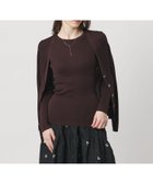 【ユナイテッドアローズ/UNITED ARROWS】のシルク リブ クルーネック ニット 人気、トレンドファッション・服の通販 founy(ファニー) ファッション Fashion レディースファッション Fashion for Women トップス・カットソー Cut & Sew Tops ニット Knit Tops & Sweaters インナー Innerwear カーディガン Cardigan, Knitwear シルク Silk, 100% Silk シンプル Simple, Minimal タートルネック Turtleneck, High Neck バランス Balance, Style Balance フィット Fit, Slim Fit ベーシック Basic, Essential ロング Long, Long-Length ワイド Wide, Wide Fit thumbnail DK.BROWN|ID: prp329100004721417 ipo3291000000034883472