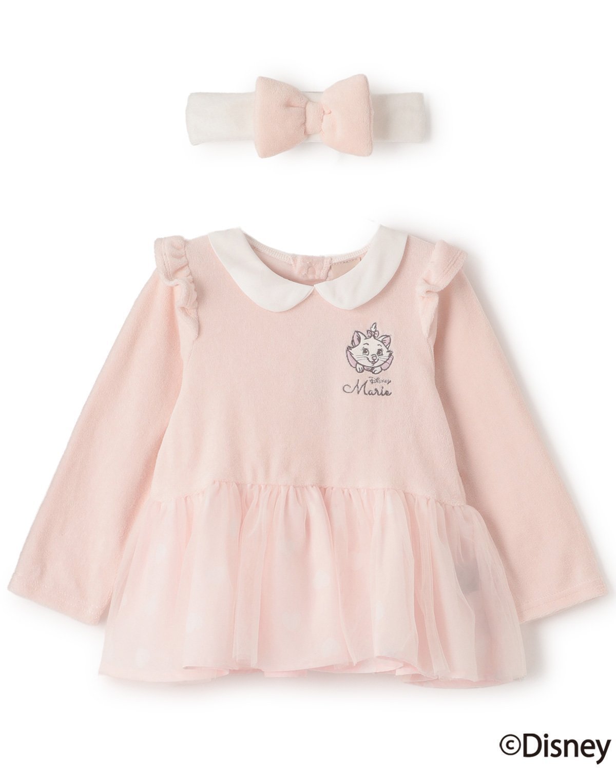【ナルミヤ オンライン/NARUMIYA ONELINE / KIDS】の【WEB限定】【Disney】【リンク】なりきり長袖チュニック インテリア・キッズ・メンズ・レディースファッション・服の通販 founy(ファニー) 　ファッション　Fashion　キッズファッション　Fashion for Kids　キャラクター　Character, Licensed Characters　チュニック　Tunic, Long Top　ドッキング　Docking, Mixed Material　フリル　Frill, Ruffle　ベビー　Baby, Babywear　ポケット　Pocket, Pocket Detail　リボン　Ribbon, Bow　ロンパース　Romper, Jumpsuit　犬　Dog　長袖　Long Sleeve, Full Sleeve　ピンク|ID: prp329100004721645 ipo3291000000034122756
