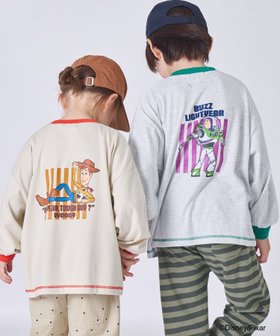 【ペアマノン/pairmanon / KIDS】の【トイ・ストーリー】ユニセックス バックプリント長袖Tシャツ 人気、トレンドファッション・服の通販 founy(ファニー) ファッション Fashion キッズファッション Fashion for Kids おすすめ Recommended / Our Picks キャラクター Character, Licensed Characters プリント Print, Printed Pattern 人気 Popular, Best Seller 長袖 Long Sleeve, Full Sleeve |ID:prp329100004721691