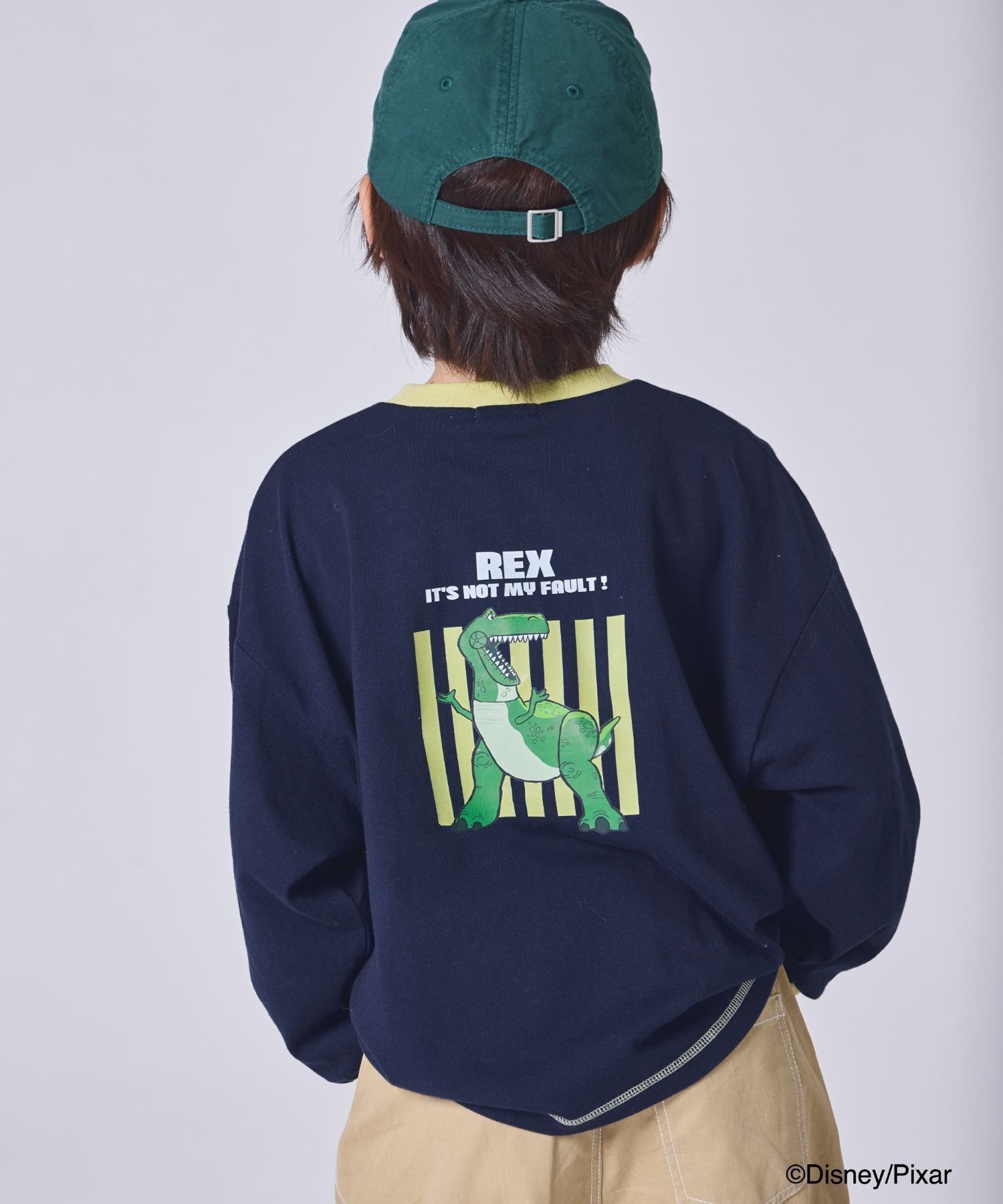 【ペアマノン/pairmanon / KIDS】の【トイ・ストーリー】ユニセックス バックプリント長袖Tシャツ インテリア・キッズ・メンズ・レディースファッション・服の通販 founy(ファニー) 　ファッション　Fashion　キッズファッション　Fashion for Kids　おすすめ　Recommended / Our Picks　キャラクター　Character, Licensed Characters　プリント　Print, Printed Pattern　人気　Popular, Best Seller　長袖　Long Sleeve, Full Sleeve　ネイビー88|ID: prp329100004721691 ipo3291000000034122882