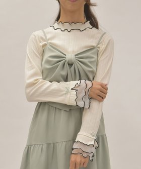 【アクシーズファム/axes femme】のラメチュールメロープルオーバー 人気、トレンドファッション・服の通販 founy(ファニー) ファッション Fashion レディースファッション Fashion for Women トップス・カットソー Cut & Sew Tops カジュアルプルオーバー・ニットトップス Pullovers & Knit Tops / Casual Pullovers インナー Innerwear 秋 Autumn カラフル Colorful Design ストライプ Stripe, Striped Pattern スリット Slit, Slit Detail パープル Purple, Violet パール Pearl, Pearl Accent ビジュー Bijou, Jewel-like Accent フリル Frill, Ruffle ワンポイント One Point, Statement Accent 冬 Winter / This Winter おすすめ Recommended / Our Picks |ID:prp329100004721695