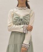 【アクシーズファム/axes femme】のラメチュールメロープルオーバー 人気、トレンドファッション・服の通販 founy(ファニー) ファッション Fashion レディースファッション Fashion for Women トップス・カットソー Cut & Sew Tops カジュアルプルオーバー・ニットトップス Pullovers & Knit Tops / Casual Pullovers インナー Innerwear 秋 Autumn カラフル Colorful Design ストライプ Stripe, Striped Pattern スリット Slit, Slit Detail パープル Purple, Violet パール Pearl, Pearl Accent ビジュー Bijou, Jewel-like Accent フリル Frill, Ruffle ワンポイント One Point, Statement Accent 冬 Winter / This Winter おすすめ Recommended / Our Picks thumbnail 生成り|ID: prp329100004721695 ipo3291000000034353506