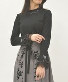 【アクシーズファム/axes femme】のラメチュールメロープルオーバー 人気、トレンドファッション・服の通販 founy(ファニー) ファッション Fashion レディースファッション Fashion for Women トップス・カットソー Cut & Sew Tops カジュアルプルオーバー・ニットトップス Pullovers & Knit Tops / Casual Pullovers インナー Innerwear 秋 Autumn カラフル Colorful Design ストライプ Stripe, Striped Pattern スリット Slit, Slit Detail パープル Purple, Violet パール Pearl, Pearl Accent ビジュー Bijou, Jewel-like Accent フリル Frill, Ruffle ワンポイント One Point, Statement Accent 冬 Winter / This Winter おすすめ Recommended / Our Picks thumbnail 黒|ID: prp329100004721695 ipo3291000000034353509