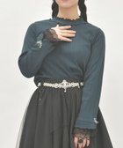 【アクシーズファム/axes femme】のラメチュールメロープルオーバー 人気、トレンドファッション・服の通販 founy(ファニー) ファッション Fashion レディースファッション Fashion for Women トップス・カットソー Cut & Sew Tops カジュアルプルオーバー・ニットトップス Pullovers & Knit Tops / Casual Pullovers インナー Innerwear 秋 Autumn カラフル Colorful Design ストライプ Stripe, Striped Pattern スリット Slit, Slit Detail パープル Purple, Violet パール Pearl, Pearl Accent ビジュー Bijou, Jewel-like Accent フリル Frill, Ruffle ワンポイント One Point, Statement Accent 冬 Winter / This Winter おすすめ Recommended / Our Picks thumbnail Dグリーン|ID: prp329100004721695 ipo3291000000034353510