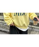 【ディスコート/Discoat】の【ユニセックス】Verticalロゴスウェット 人気、トレンドファッション・服の通販 founy(ファニー) ファッション Fashion レディースファッション Fashion for Women トップス・カットソー Cut & Sew Tops レディースパーカー・カジュアルフーディー Casual Hoodies & Sweatshirts スウェット・クルーネックトップス Sweatshirts & Crewnecks / Relaxed Fit Sweat Tops インナー Innerwear 春 Spring 秋 Autumn 切替 Switching, Contrast Panel ジャケット Jacket, Outerwear スウェット / スエット Sweatshirt, Sweatwear ストレート Straight, Straight Cut デニム Denim, Jeans Material 人気 Popular, Best Seller フランス France, French フロント Front, Front Design メンズ Men's, Menswear レース Lace, Lace Fabric ロング Long, Long-Length 冬 Winter / This Winter おすすめ Recommended / Our Picks thumbnail イエロー|ID: prp329100004721696 ipo3291000000034885075