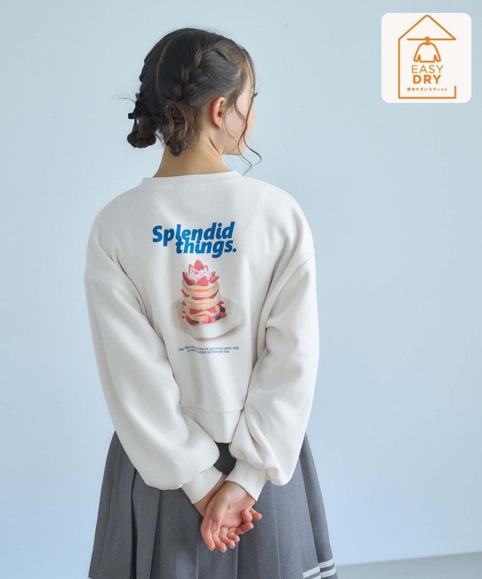 【グローバルワーク/GLOBAL WORK / KIDS】のあったか乾きやすいワイドスウェット/キッズ/115755 インテリア・キッズ・メンズ・レディースファッション・服の通販 founy(ファニー) https://founy.com/ ファッション Fashion キッズファッション Fashion for Kids スウェット / スエット Sweatshirt, Sweatwear フロント Front, Front Design プリント Print, Printed Pattern ボトム Bottoms, Lower Wear ランダム Random, Irregular 冬 Winter / This Winter |ID: prp329100004721697 ipo3291000000034122979