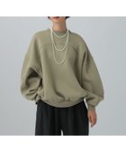 【レプシィム ローリーズファーム/LEPSIM LOWRYS FARM】のパフエア切り替えBIGプルオーバー カーキ75|ID: prp329100004721707 ipo3291000000034855371