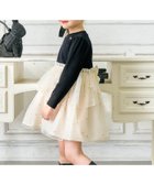 【エフオー オンラインストア/F.O.Online Store / KIDS】の花びらチュールバックリボンワンピース アイボリー|ID: prp329100004721709 ipo3291000000034123162