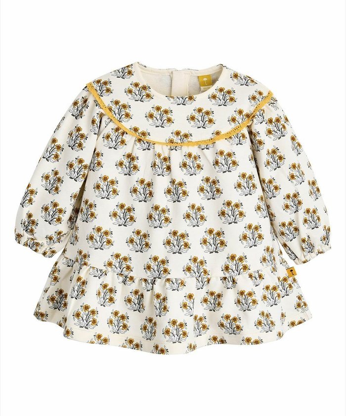 【モイモルン/moimoln / KIDS】のリエナワンピース インテリア・キッズ・メンズ・レディースファッション・服の通販 founy(ファニー) https://founy.com/ ファッション Fashion キッズファッション Fashion for Kids ワンピース Dresses フラワー Flower, Floral |ID: prp329100004721710 ipo3291000000034123180