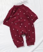 【エフオー オンラインストア/F.O.Online Store / KIDS】のWEB限定 裏毛4柄カバーオール レッド|ID: prp329100004721714 ipo3291000000034123339