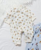【エフオー オンラインストア/F.O.Online Store / KIDS】のWEB限定 裏毛4柄カバーオール アイボリー|ID: prp329100004721714 ipo3291000000034123343