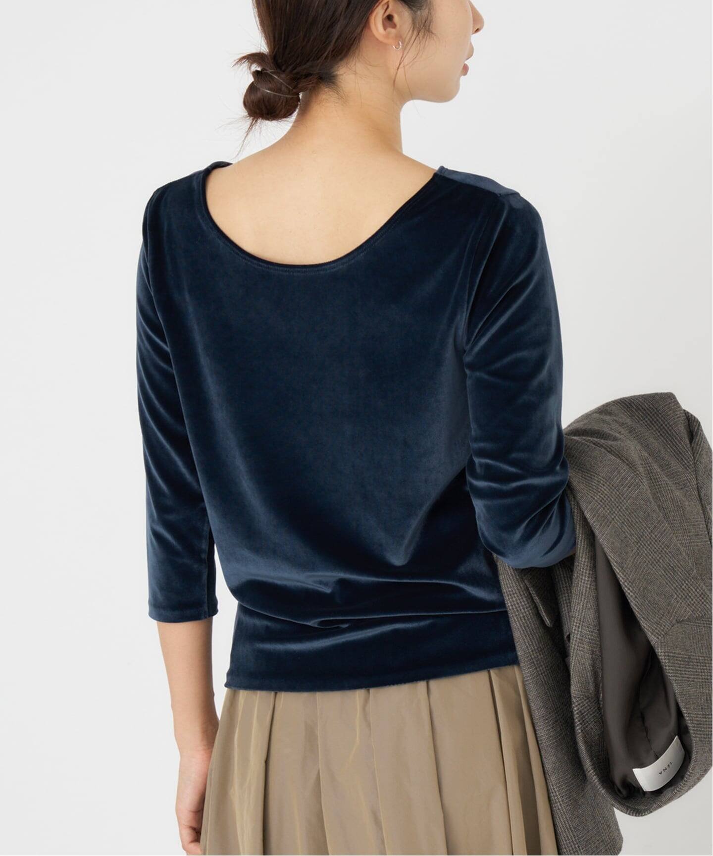 【イエナ/IENA】の《追加》スノーベロア プルオーバー インテリア・キッズ・メンズ・レディースファッション・服の通販 founy(ファニー) 　ファッション　Fashion　レディースファッション　Fashion for Women　トップス・カットソー　Cut & Sew Tops　カジュアルプルオーバー・ニットトップス　Pullovers & Knit Tops / Casual Pullovers　ベロアトップス　Velour Tops / Velvet-Look Items　2025年　2025　2025-2026秋冬・A/W　Autumn/Winter 2025–26 AW25–26　フィット　Fit, Slim Fit　ベロア　Velour, Soft Velvet　人気　Popular, Best Seller　秋　Autumn　ネイビー|ID: prp329100004721717 ipo3291000000034717099