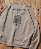 【フリークスストア/FREAK'S STORE】のKAVU×FREAK S STORE/カブ- 別注 デザイン刺繍 クルーネック スウェット / Burger Cat 【限定展開】 25AW グレージュ|ID: prp329100004721785 ipo3291000000034179095